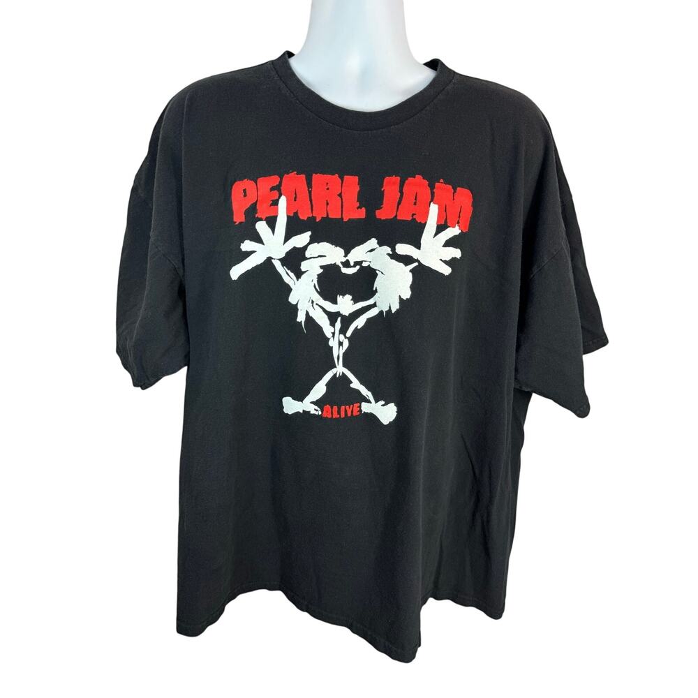 Pearl Jam 'Stickman' black T-Shirt Size 3XL